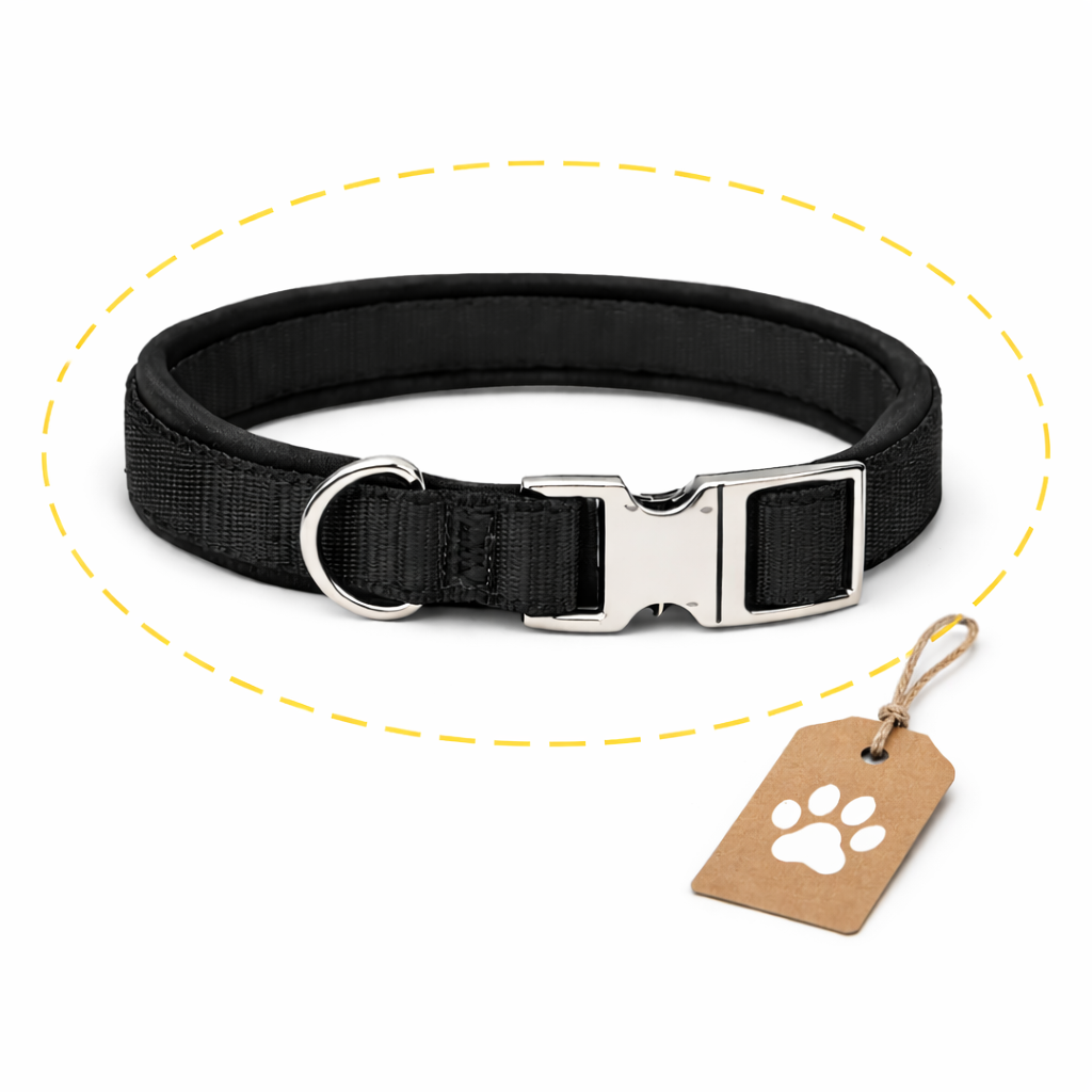 Comfort Control Dog Collar-Black