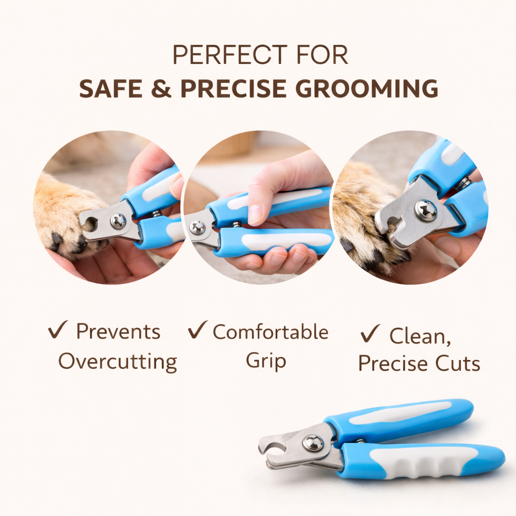 Professional Pet Nail Clippers - Safe Grooming for Dogs & Cats