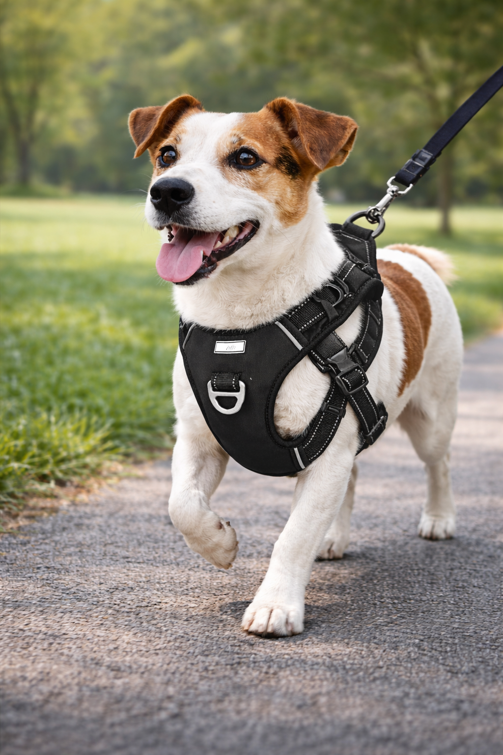 Comfort Control Dog Harness-Black