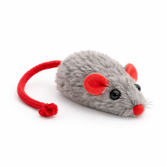 Catnip Mouse Toy-Interactive Hunting & Play Stimulator for Cats