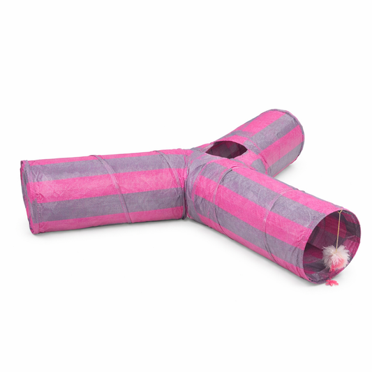 Interactive Cat Tunnel - Y-Shape hide & Play System
