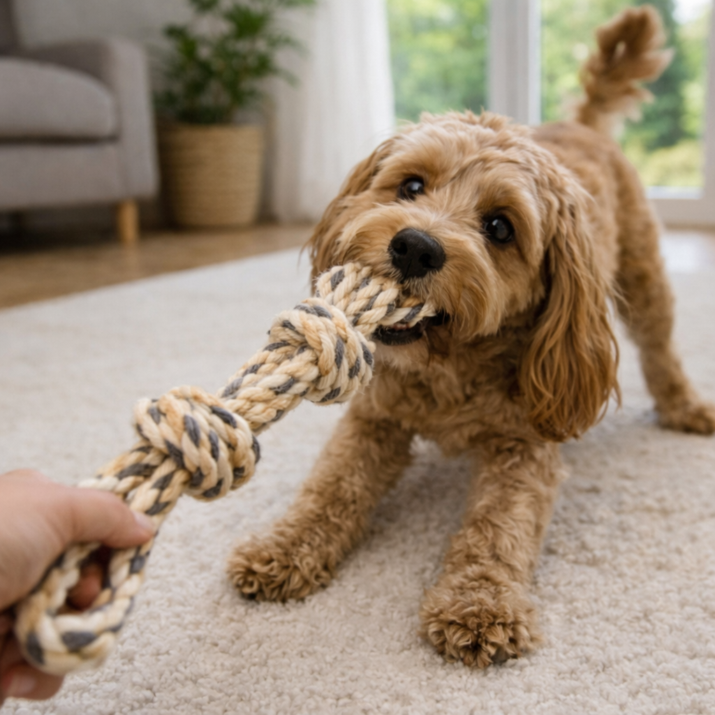 Dual Knot Rope Tug Toy