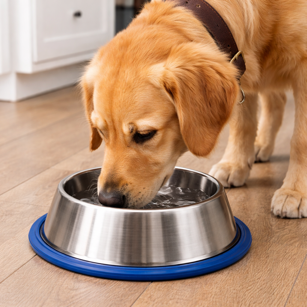 Non-Slip Stainless Steel Pet Bowl
