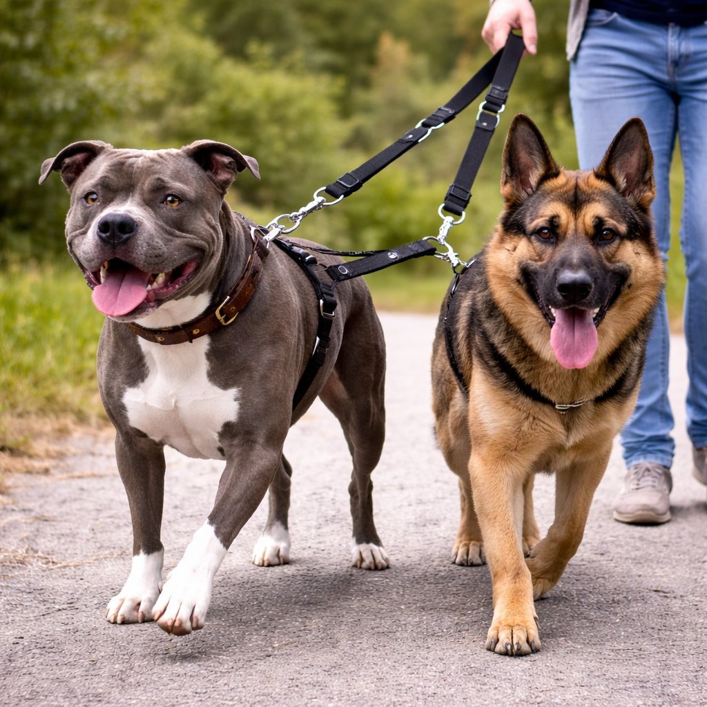 Walk with Confidence - Adjustable 2M Multi-way Training Lead for Better Control