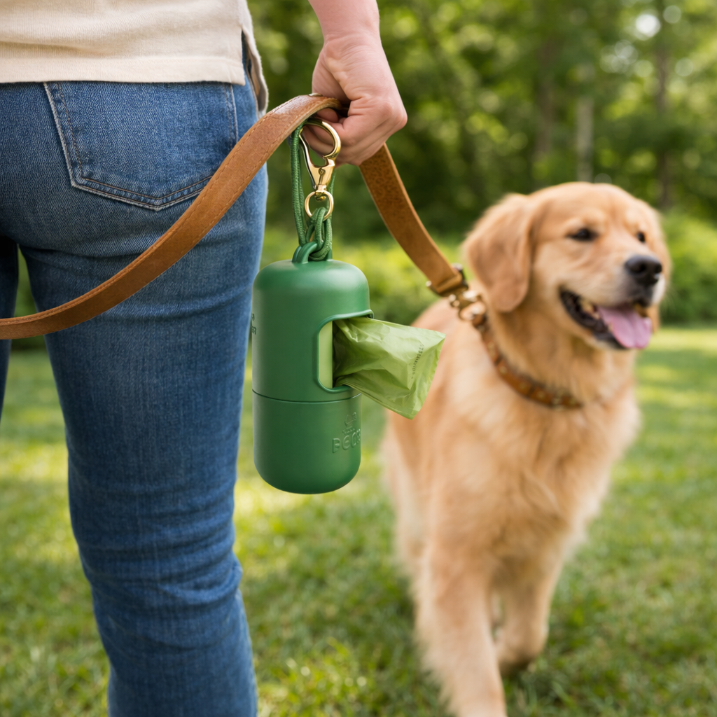 Dog Poop Bag Holder – Compact, Durable & Easy-Carry Dispenser