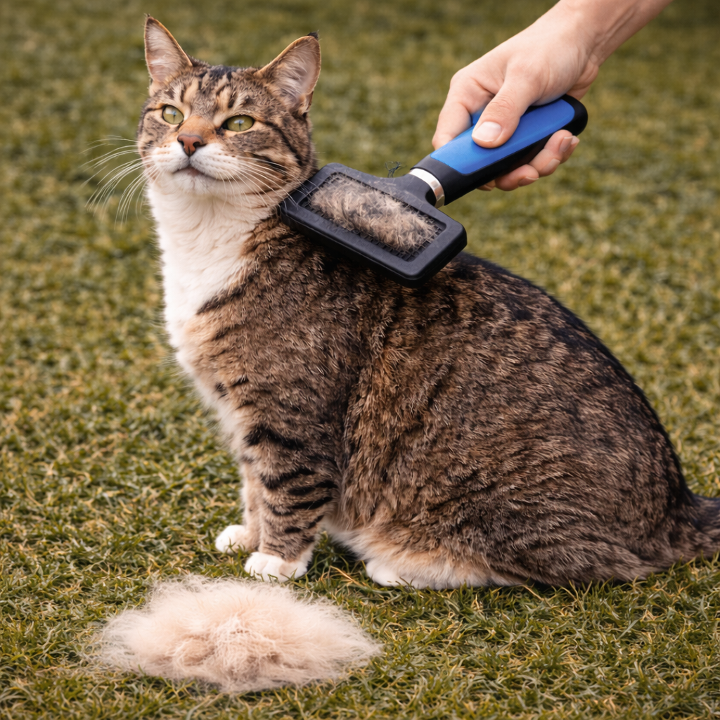 Gentle Deshedding Without pulling - Smooth, Healthy Coats Made Easy