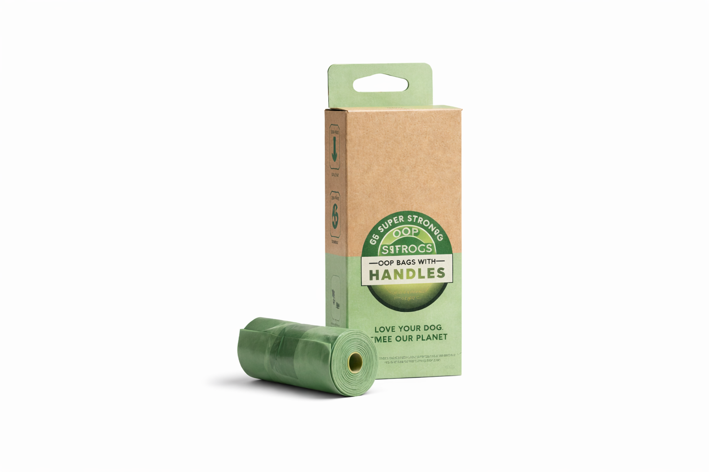 Leak- Proof Waste Bags - strong & Reliable Clean-up (4 Rolls)